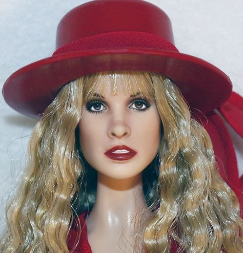 stevie nicks doll | Barbie repainted to look like singer, Stevie Nicks | My Dolls ... Classy Celebrities, Celebrity Barbie Dolls, Barbi Benton, Stevie Nicks Style, Celebrity Dolls, Custom Barbie, Dolls Art, Stevie Nicks Fleetwood Mac, Doll Barbie