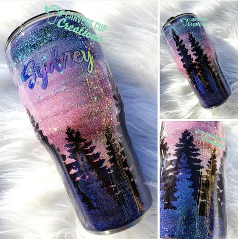 Tumbler Cups Personalized, December Crafts, Cowgirl Accessories, Tumbler Photos, Glitter Tumbler Cups, Cup Crafts, Acrylic Tumblers, Diy Cups, Custom Tumbler Cups