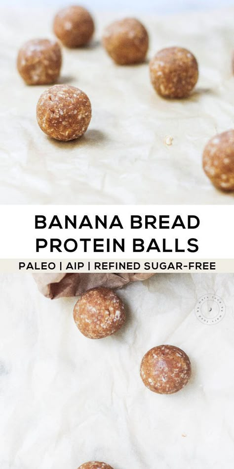 Paleo Protein Balls, Aip Snacks, Raw Sweets, Aip Snack, Ripped Recipes, Autoimmune Paleo Recipes, Aip Paleo Recipes, Aip Desserts, Autoimmune Diet