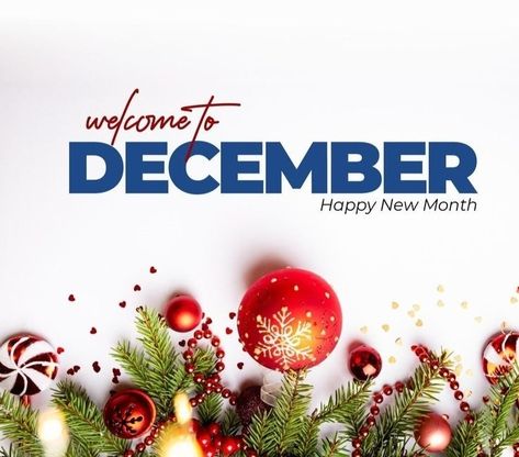 Happy New month .... May this month be merry and joyful for us all # healthyttis #December2024 #joyfulseason Happy New December Month, December Happy New Month Design, Happy New Month Of December, December Happy New Month, December New Month, Happy New Month May, Happy New Month December, New Month May, Welcome To December