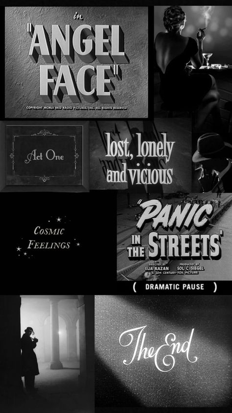 Noire Film Aesthetic, Film Noir Quotes, French Film Noir, Film Noir Animation, Old Hollywood Detective, Film Noir Typography, Film Noir Detective Woman, Noir Book Cover, Film Noir Movie Posters