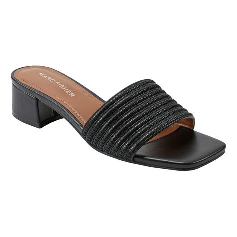 PRICES MAY VARY. Upgrade your wardrobe in the Marc Fisher Casala dress sandal. This slip-on sandal features a stylish square toe, low block heel and single banded upper in woven detail. Open/Square Toe Slip on Closure 1.46" Heel Height Block Heel Platform Sandals, Platform Block Heels, Denim Trends, Heeled Sandal, Denim Shoes, Low Block Heels, Modern Square, Heels & Wedges, Heel Sandal