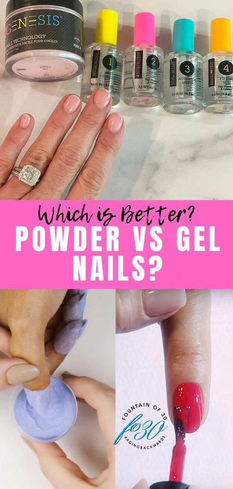 Gel Powder Nails, Pink Nail Polish Colors, No Chip Manicure, Gel French Manicure, Dip Manicure, No Chip Nails, Shellac Manicure, Baby Pink Nails, Best Powder