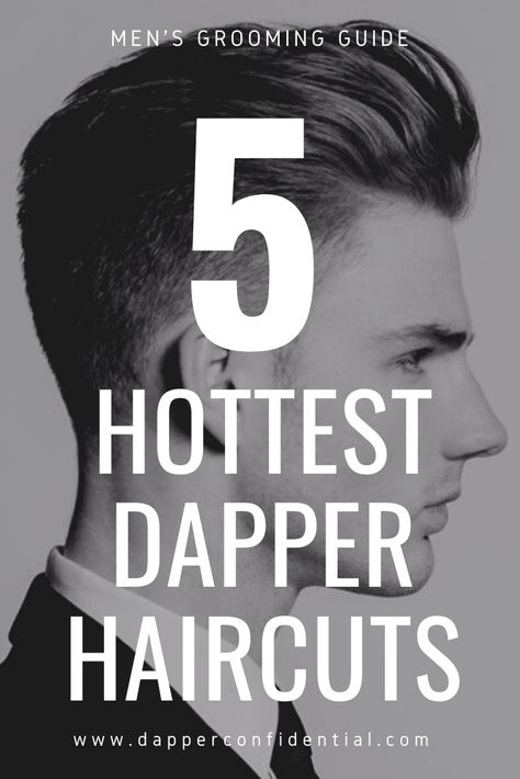 Need a new haircut but not sure what suits you? Read the article for tips and inspiration from your favorite celebrities. #dapper #men #style Disconnected Quiff Men's Hairstyle, Dapper Mens Haircut, Men’s Dapper Haircut, Rob Lowe Haircut, Mens Dapper Haircut, Classic Gentleman Haircut, Pilot Haircut Men, Dapper Hairstyles Men, Classic Mens Hairstyles Vintage Hair