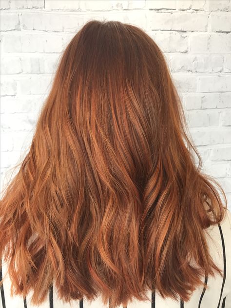 Rustic Coppers and burnt orange hair colour. @fuss_salon_ by @joeann707 Rustic Brown Hair Color, Burnt Copper Hair, Orange Brown Hair Color, Brownish Orange Hair, Brown Orange Hair, Burnt Orange Hair Color, Dark Orange Hair, Orange Brown Hair, Burnt Orange Hair