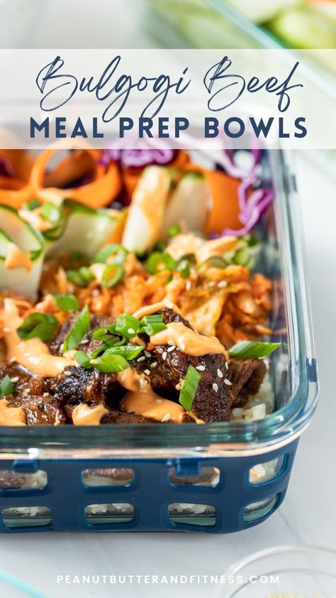 Bulgogi Beef Bowl Korean Food Bulgogi, Bulgogi Bowl, Steak Marinated, Bulgogi Sauce, Korean Bulgogi, Beef Bowl, Bulgogi Recipe, Asian Meals, Beef Bowls