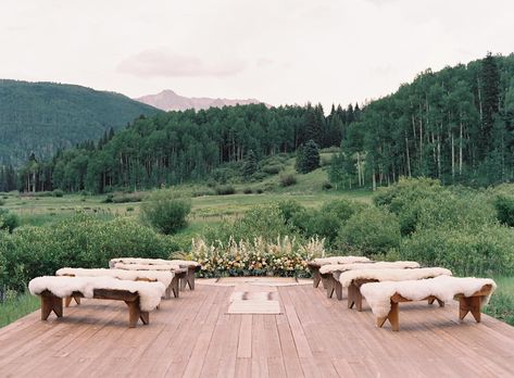 Adela Floral wedding ceremony @ Dunton Hot Springs The Springs Denton Lodge, Omni Bedford Springs Wedding, Dunton Hot Springs Colorado, Dunton Hot Springs Wedding, Colorado Springs Wedding Venues, Estes Park Colorado Wedding Venues, Dunton Hot Springs, Hot Springs, Springs