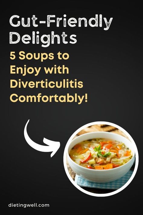 Designed with your well-being in mind, these 5 nourishing soups are perfect for individuals managing diverticulitis. Discover a variety of flavors that are gentle on the stomach but rich in taste. Elevate your mealtime with recipes crafted for digestive ease. Gut Recipes, Well Being, How Can, Soups