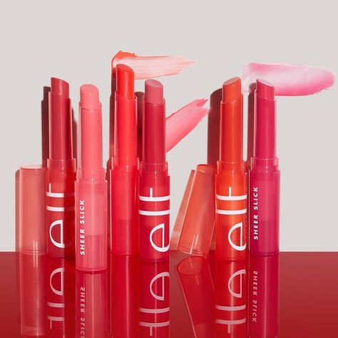 Elf Sheer Slick Lipstick, Elf Sheer Slick, Sheer Lip Color, Sheer Lipstick, E.l.f. Cosmetics, Tint Lipstick, Soften Lips, Bath And Body Works Perfume, Elf Cosmetics