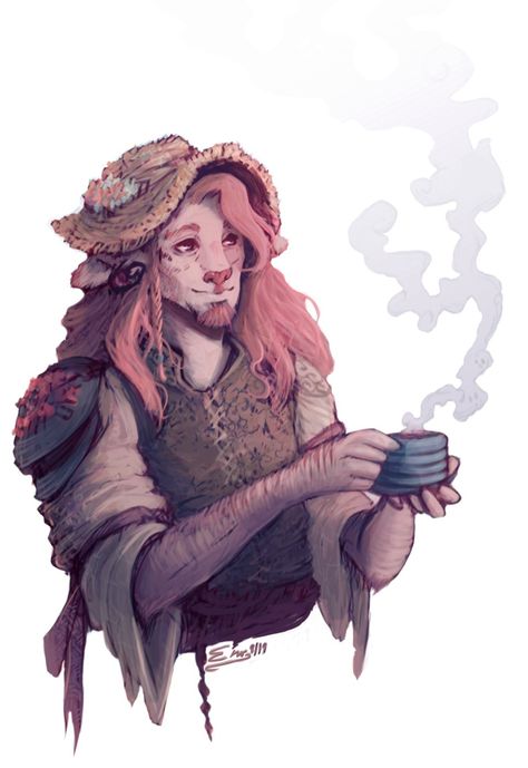 Dnd Firbolg, Caduceus Clay, Critical Role Campaign 2, Pathfinder Character, Mighty Nein, Critical Role Fan Art, Fantasy Races, Wow Art, Critical Role