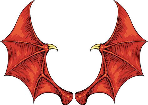 1,439 Dragon Wings Photos and Premium High Res Pictures Dragon Rouge, Demon Wings, Wings Drawing, Drawing Examples, Wings Tattoo, Dragon Wings, Angel And Devil, Red Dragon, Dragon Art