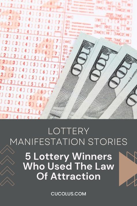 #LotteryWinners #LawOfAttraction #ManifestationSuccess Lottery Winners Stories, Lottery Winners, Winning Lottery Ticket, Jackpot Winners, Lottery Winner, The Lottery, Creating A Vision Board, Have Faith In Yourself, Wealth Affirmations