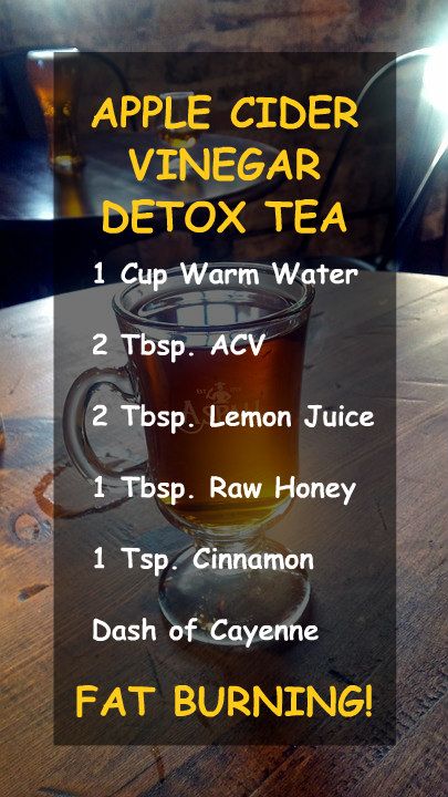 Apple Cider Detox, Healthy Detox Cleanse, Detox Tea Recipe, Apple Cider Vinegar Detox, Lemon Detox, Lemon Diet, Natural Detox Drinks, Mark Hyman, Detox Waters