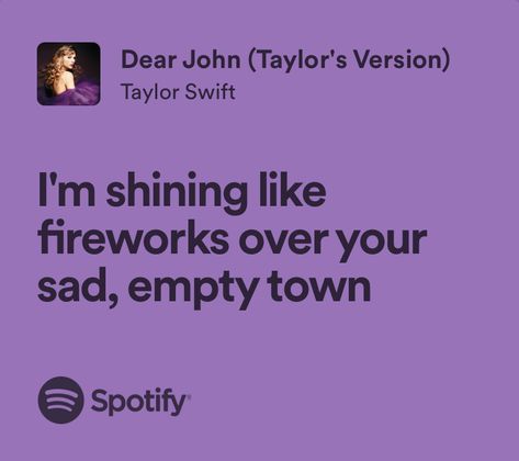 dear john - taylor swift Taylor Swift Emotional Lyrics, Speak Now Lyrics Taylor Swift, Taylor Swift Lyrics Speak Now, Dear John Lyrics, Dear Jhon, Dear John Taylor Swift, Taylor Swift Dear John, Marlene Mckinnon, Taylor Swift Song Lyrics