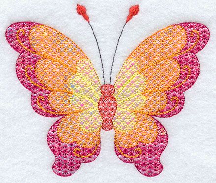 Butterfly Quilt Pattern, Butterfly Brilliance, Ith Machine Embroidery, Applique Stitches, Foundation Paper Piecing Patterns, Quilting Designs Patterns, Butterfly Quilt, Animal Embroidery Designs, Animal Quilts