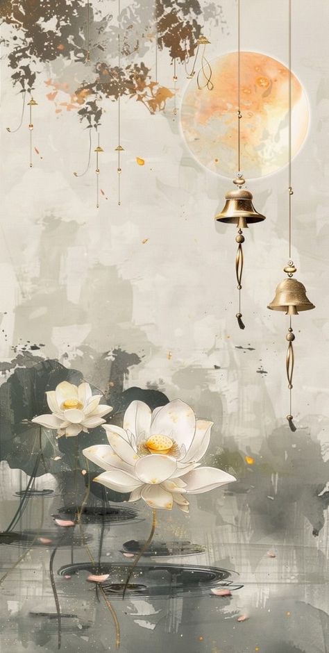 Ancient Chinese Art Painting, Ancient China Aesthetic, Chinese Background, Chinese Wallpaper, Ancient Japanese Art, Chinese Art Painting, Historical Artwork, Flowery Wallpaper, Asian Painting