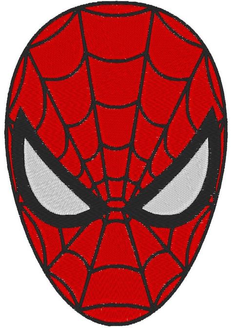 Spiderman Head Drawing, Spiderman Mask Drawing, Spiderman Eyes Template, Spiderman Face Drawing, Spiderman Drawing Easy, Names Embroidery, Spiderman Topper, Posca Drawing, Spider Man Face