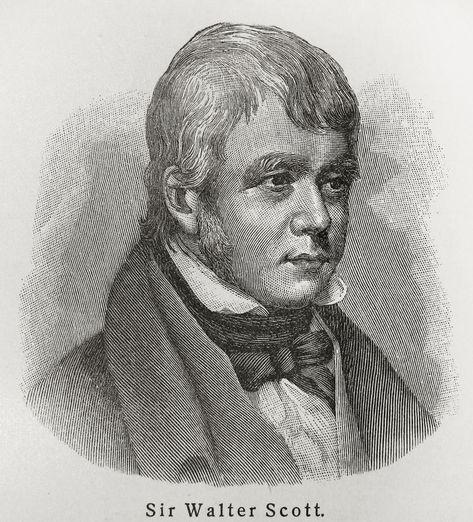 Sir Walter Scott. 1st Baronet (1771 - 1832) was a Scottish historical novelist, , #affiliate, #Baronet, #st, #Sir, #Walter, #Scott #ad Quotes By Famous Personalities, Sir Walter Scott, Walter Scott, Sketch Drawing, Editorial, Spirituality, Male Sketch, Statue, Stock Photos