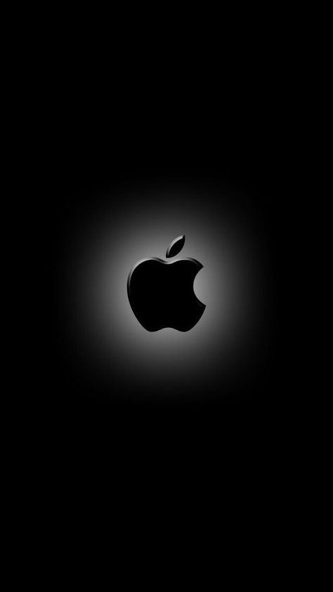 Apple Wallpaper Black, Apple Phone Wallpaper, Black Apple Wallpaper, Black Apple Logo, 7 Plus Wallpaper, Iphone Wallpaper Texture, Iphone Logo, Apple Iphone Wallpaper Hd, Android Wallpaper Art