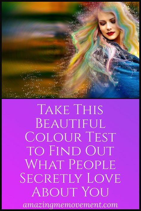 Find out what people secretly love about you with this beautiful color personality test!  #whoareyou #personalityquizzes #psychologytest #testsandquizzes #quizzesforwomen #quizzesforteens #buzzfeedquizzes #playbuzzquizzes #quizzesaboutyourself #triviaquizzes #relationshipquizzes #generalknowledgequizzes Quizzes For Teenagers, Colour Personality, Personality Test Quiz, Color Personality Test, Personality Test Psychology, Quizzes Funny, Playbuzz Quizzes, Relationship Quizzes, Interesting Quizzes