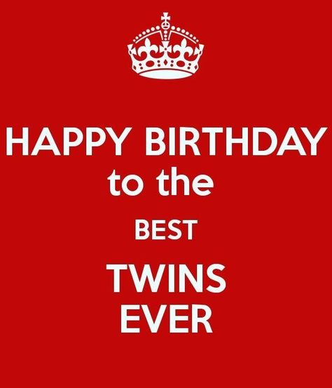 Cute Happy Birthday Pictures, Happy Birthday Twins, Birthday Wishes For Twins, Twin Quotes, Birthday Twins, Funny Happy Birthday Meme, Crisco Recipes, Birthday Memes, 70th Birthday Card