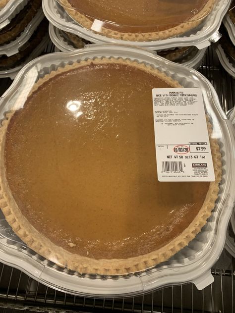 Buying the Costco Pumpkin Pie should be AT LEAST a once a year purchase. Scroll for photos. This might be my 2nd favorite Costco pie, with the Costco Apple Pie being my absolute favorite. This is another one of those items that is a no brainer to me. Pie's from another bakery can run anywhere from $10 - $30, depending on which store you purchase from. Costco Pumpkin Pie Recipe, Costco Pumpkin Pie, Pumpkin Pie Ingredients, Mini Pumpkin Pies, Pumpkin Pie Mix, Pumpkin Pie Recipe, Cheesecake Pie, Pumpkin Pies, Best Pie