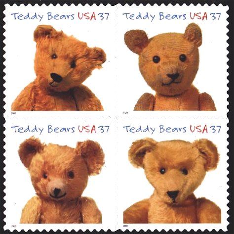 Teddy Bear Toys, Postage Stamp Art, Envelope Art, Teddy Bear Baby Shower, Vintage Postage Stamps, Bear Face, Vintage Teddy Bears, Vintage Postage, Baby Bear Baby Shower