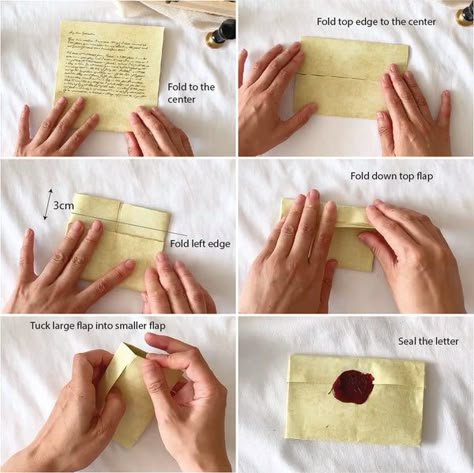 Folding A Letter, Regency Party, Jane Austen Party, Jane Austen Style, Regency Aesthetic, Bridgerton Party, Letter Folding, Jane Austen Gifts, Pen Pal Letters