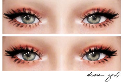 3 D   l a s h e s    _n e w   m e s h   b y   d r... — dreamgirl Sims 4 Dreamgirl Eyelashes, Sims 4 Cc Dreamgirl Lashes, Sims 4 Cc Dreamgirl, Cc Eyelashes, Sims 4 Eyelashes, Big Eyelashes, Colored Mascara, Eyeliner Designs, Sims Games