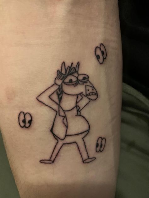 Bojack Horseman Tattoo, Horseman Tattoo, Cartoon Tattoo, Freeze Frame, Sick Tattoo, Cute Tiny Tattoos, R Tattoo, Bojack Horseman, Wild At Heart