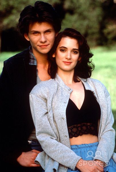 Heathers (okay so this is 1988). Christian Slater Heathers, Young Christian Slater, Veronica Heathers, Jd And Veronica, Breakup Movies, Heathers Movie, Vogue Editors, Winona Forever, Veronica Sawyer