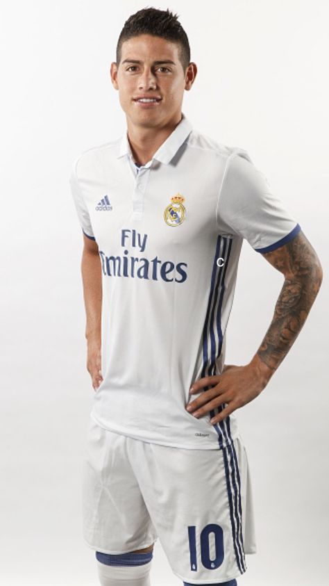 James Real Madrid 2016-17 James Rodriguez Real Madrid, James Rodriquez, James Rodrigues, Wallpaper Football, Best Football Team, Premier League Football, Cristiano Ronaldo 7, Fc Porto, James Rodriguez