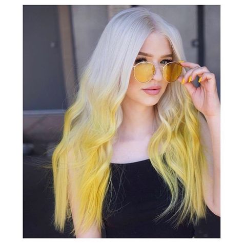 Yellow And Blonde Hair, Blonde And Yellow Hair, Tone Yellow Hair, Yellow Hair Dye, Yellow Hair Color, Joico Color, Bright Hair, Golden Hair, Yellow Hair