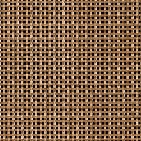 McNICHOLS® Wire Mesh Designer Mesh, ASHLAND™ 8017, Bronze, Bronze Alloy, Woven - Flat Wire Plain Weave, 25% Open Area Rattan Texture, Rattan Pattern, Makeup Area, Metal Grid, Flat Wire, Texture Mapping, Material Textures, Tiles Texture, Metal Texture