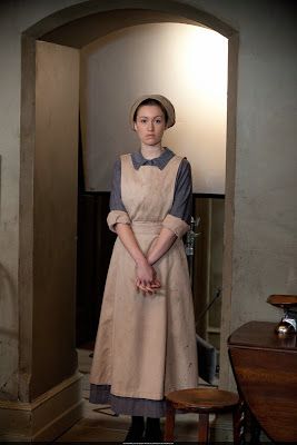 Confessions of a Seamstress: The Costumes of Downton Abbey - Season 3 Downton Abbey Season 3, Victorian Maid, Maid Outfit, Maid Dress, Historical Dresses, Downton Abbey, Historical Clothing, Historical Fashion, Fashion History