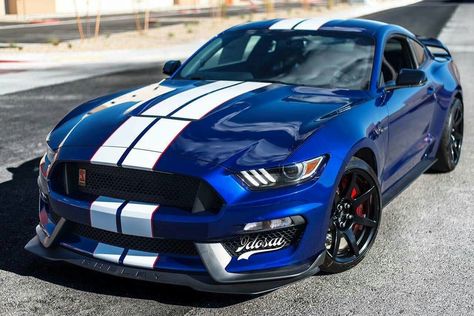 American Muscle Cars Ford, Blue Mustang, Luxury Car Photos, Shelby Gt350r, Ford Mustang Shelby Gt, Modern Muscle Cars, 2017 Ford Mustang, Dream Cars Jeep, Shelby Gt