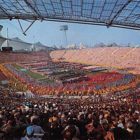 Opening Ceremony vibes, 1972 style. #Paris2024 - - - - - - - - - - - - - - - - - - - - - - - - - - - - - - - - - - - - - - - - - #Munich72CollectedDotCom - - - - - - - - - - - - - - - - - - - - - - - - - - - - - - - - - - - - - - - - - #OtlAicher #Munich72 #1972Olympics #MunichOlympics #München1972 #MünchenOlympia #OlympicGames #LesJeuxOlympiques #JuegosOlimpicos #五輪 #オリンピック #올림픽 #OlympicCollection #ParisOlympics2024 – #Design #GraphicDesign #Branding #BrandGuidelines #Colour – #DesignCol... 1972 Olympics, Otl Aicher, Paris Olympics, Brand Guidelines, Opening Ceremony, Olympic Games, Sports Memorabilia, Munich, Olympia