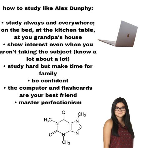 Alex Dunphy Quotes, Alex Dunphy Study Motivation, Alex Dunphy Study, Alex Dunphy Aesthetic, Study Motivation Board, Aesthetic Study Tips, Studious Girl, Study Vision Board, A Study Motivation