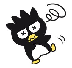 BAD BADTZ-MARU by SANRIO Bad Badtz Maru, Badtz Maru, Black