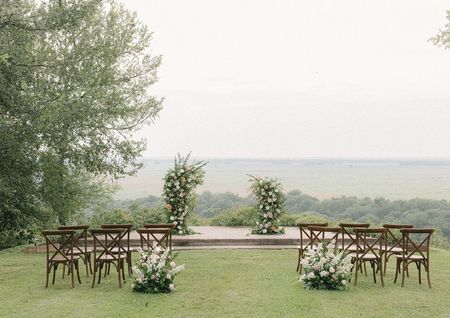 The Mansion at ColoVista | Reception Venues - The Knot Floral Arches, Countryside Pictures, Perfect View, Floral Event Design, The Mansion, Colorado River, Floral Arch, Flowers Gift, Beautiful Backdrops