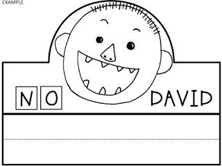 Free: No David Hat. Based on the story by David Shannon. Not For Profit. For Educational Purposes Only. Enjoy! Regina Davis at Fairy Tales And Fiction By 2. No David Worksheet, No David Activities Preschool, David Goes To School, School Hats, Tutoring Flyer, Reading Crafts, No David, David Shannon, September Ideas