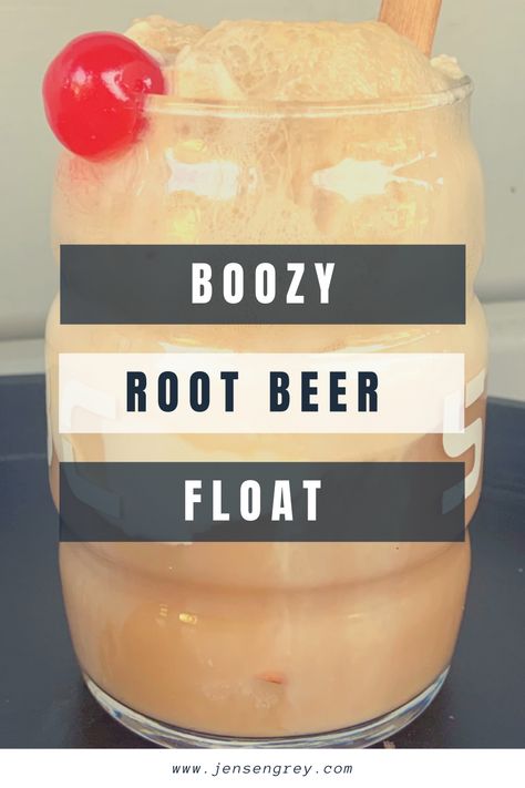 Rootbeer Float Bar, Healthy Root Beer Float, Jack Daniels Chocolate, Boozy Root Beer Float, Root Beer Float Recipe, Life Hacks Food, Easy Drinks To Make, Root Beer Floats, Drinks Smoothies