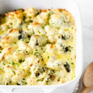 Roasted Cauliflower and Broccoli Mac and Cheese - Sugar Free Londoner Broccoli And Cauliflower Bake, Roasted Cauliflower And Broccoli, Broccoli Mac And Cheese, Low Carb Comfort Food, Broccoli Cauliflower Casserole, Cauliflower And Broccoli, Keto Mac And Cheese, Cauliflower Bake, Low Carb Life