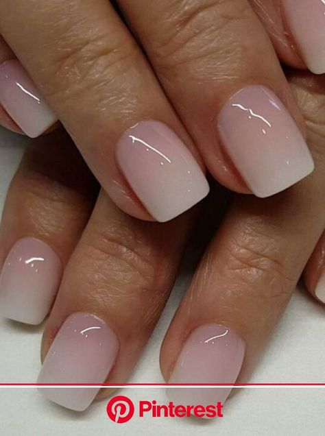 +31 Top Short Ombre Nails - POLYVORE - Discover and Shop Trends in Fashion, Outfits, Beauty and Home Street Style Ideas, Ombre Acrylic Nails, Pearl Nails, Top Nail, Ideas Nails, Short Acrylic Nails Designs, Dipped Nails, Nails Short, Short Acrylic Nails