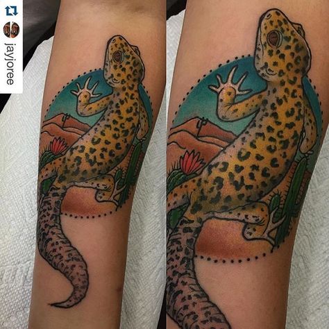 Did a new client's #leopardgecko on her forearm today! Would love to do more reptiles #dallas #dallastattoos #neotraditional #reptiletattoo #stencilstuff #texasinkedmag #pridetattooneedles #inkedmag #colortattoo #leopardgeckotattoo #neotraditionaltattoo #texas #texastattoos Leopard Gecko Tattoo, Traditional Leopard, Gecko Tattoo, Texas Tattoos, Tattoo Needles, Leopard Gecko, New Clients, Neo Traditional, Gecko