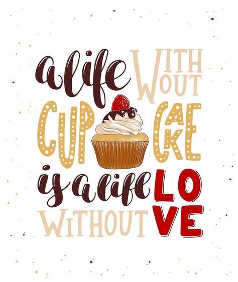 Cupcake Advertisement Poster, Bakery Advertising Posters, Bakery Clothes, Cupcake Sketch, Bakery Workshop, Bakery Painting, Bake Quotes, Bakery Marketing, Cupcake Quotes