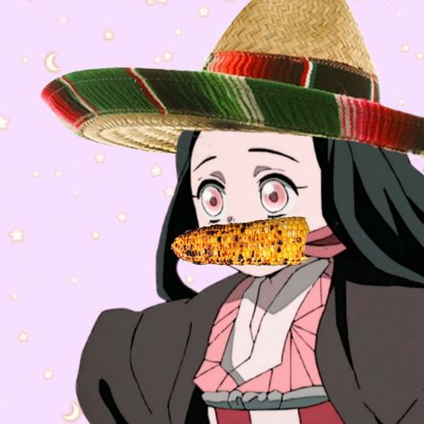 Mexican Anime Characters, Anime Mexico, Anime Flower, Yo Momma, Nezuko Kamado, Manga Books, Anime Girlxgirl, Silly Pictures, Anime Chibi