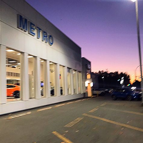 purple and orange aesthetic night. metro car dealership. driveway. early morning purple sky. Purple And Orange Aesthetic, Purple City, Car Dealerships, City Sky, Purple And Orange, Orange Aesthetic, Purple Sky, Car Dealership, Early Morning