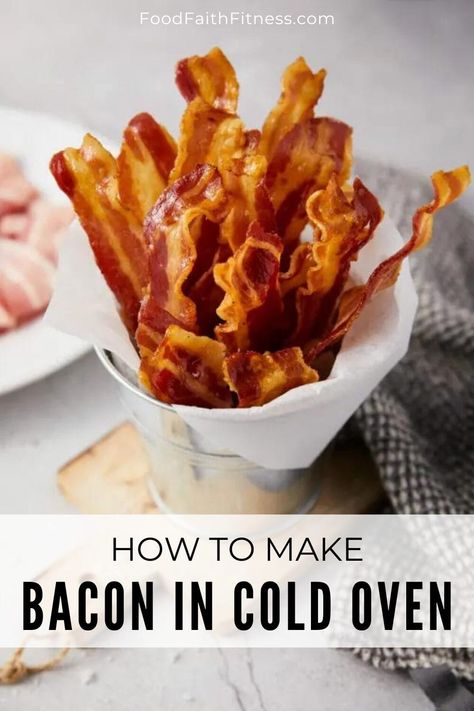 Want the crispiest strips you’ve ever had? Discover how to cook Bacon In a Cold Oven—a method that benefits from going slow ‘n’ low. Bacon In Cold Oven, Crispy Bacon In Oven, Oven Bacon, Weekend Breakfast Recipes, Fast Healthy Breakfast, Perfect Bacon, Oven Baked Bacon, Beer Bacon, Bacon In The Oven