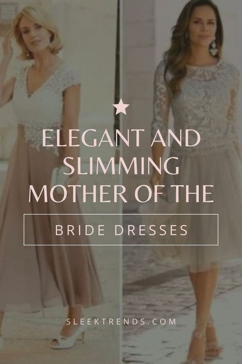 Find the most elegant and slimming mother of the bride dresses in our latest blog post. Discover the perfect style to complement your role. 👗👩‍👧‍👦 #MotherOfTheBride #ElegantDresses Mother Of Groom Outfits, Mother Of The Bride Plus Size, Elegant Mother Of The Bride, Bride Elegant, Different Types Of Dresses, Mother Of The Bride Outfit, Groom Outfit, Mothers Dresses, Slim Dresses